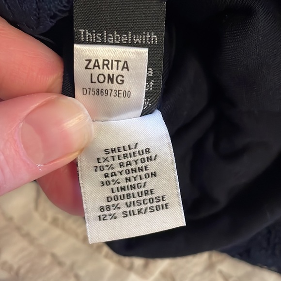 Navy Diane von Furstenberg DVF lace dress Zarita size 8 - Picture 8 of 8